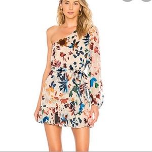 Tularosa Ina Ombré Floral Dress size M